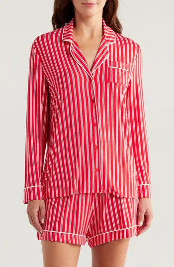 Moonlight Eco Long Sleeve Short Pajamas | Nordstrom