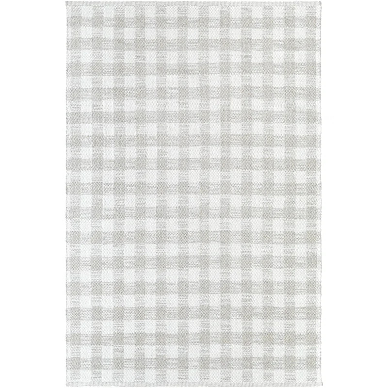 Lavande Plaid Wool Area Rug | Birch Lane