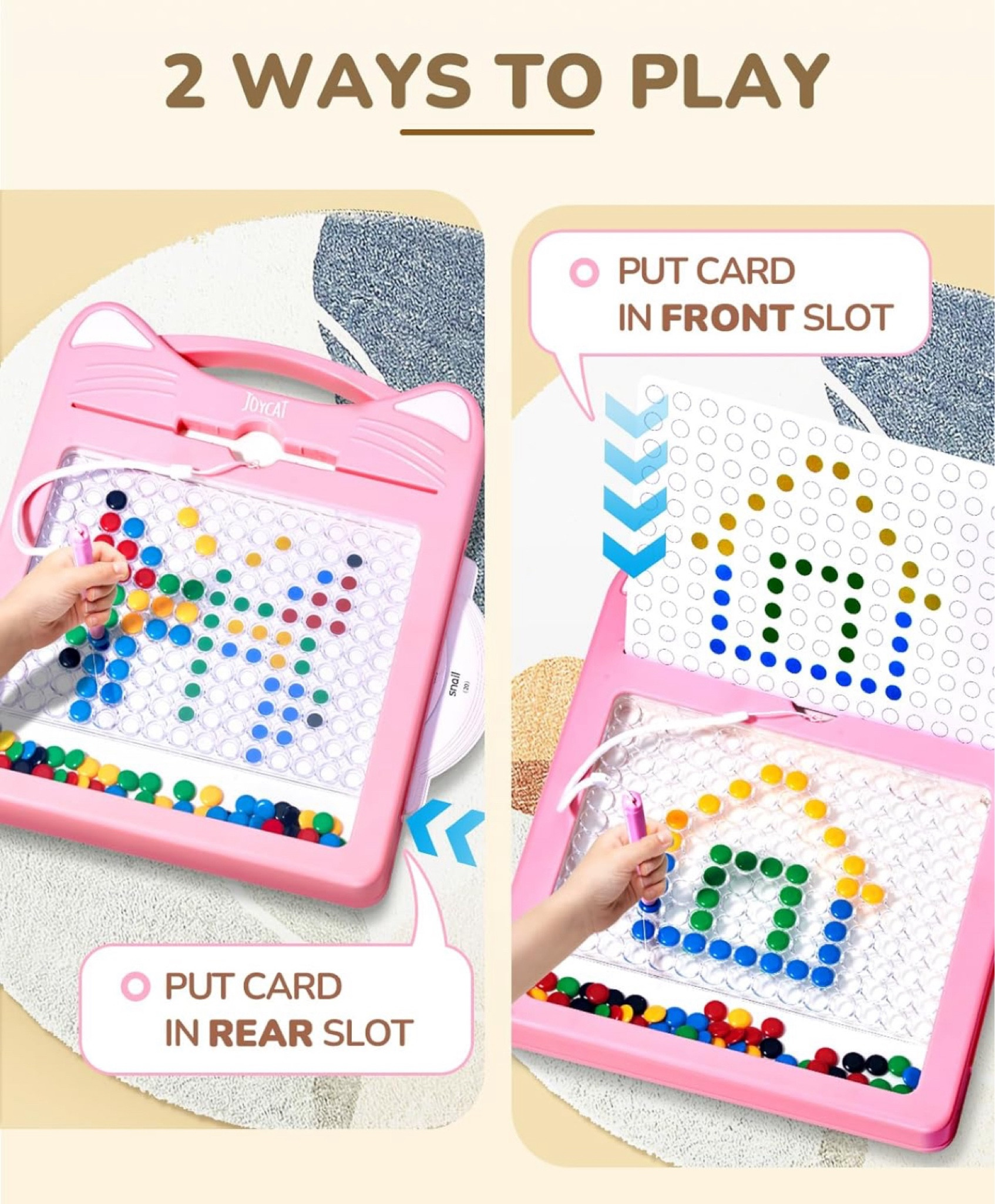 Perfect on the go travel solution for entertainment for your tiny humans! Comes in both pink + blue 

#LTKkids #LTKfamily #LTKfindsunder50