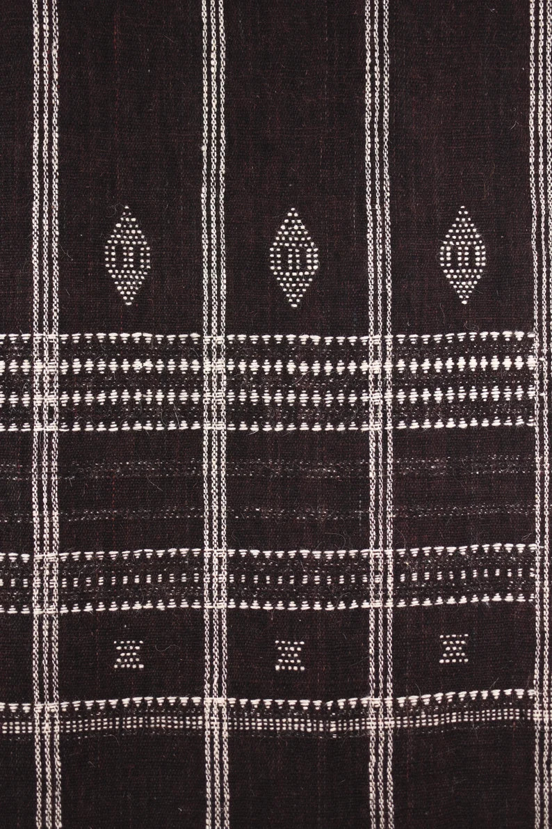 Read the full title
    Brown Woven Wool Throw Blanket | Etsy (US)