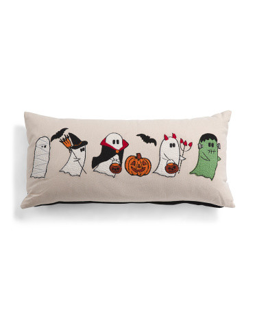 14x30in Ghost Costume Friends Pillow | TJ Maxx