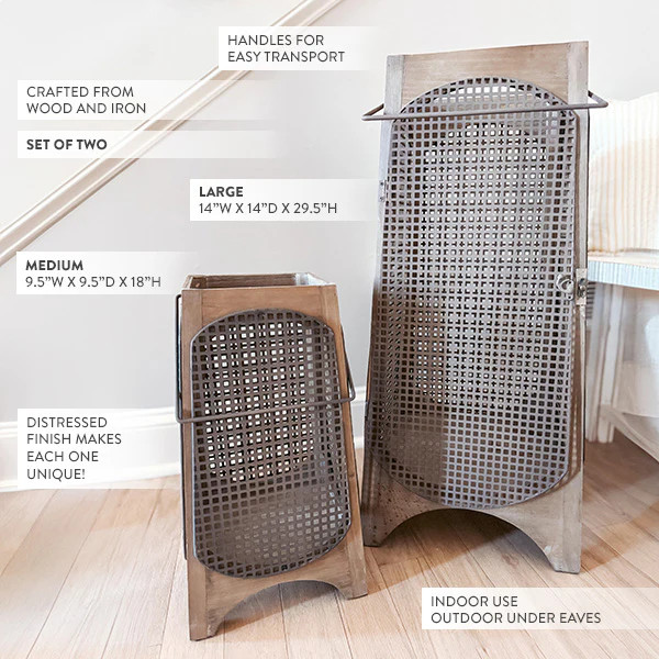 Metal Lantern - Decor Steals | Decor Steals