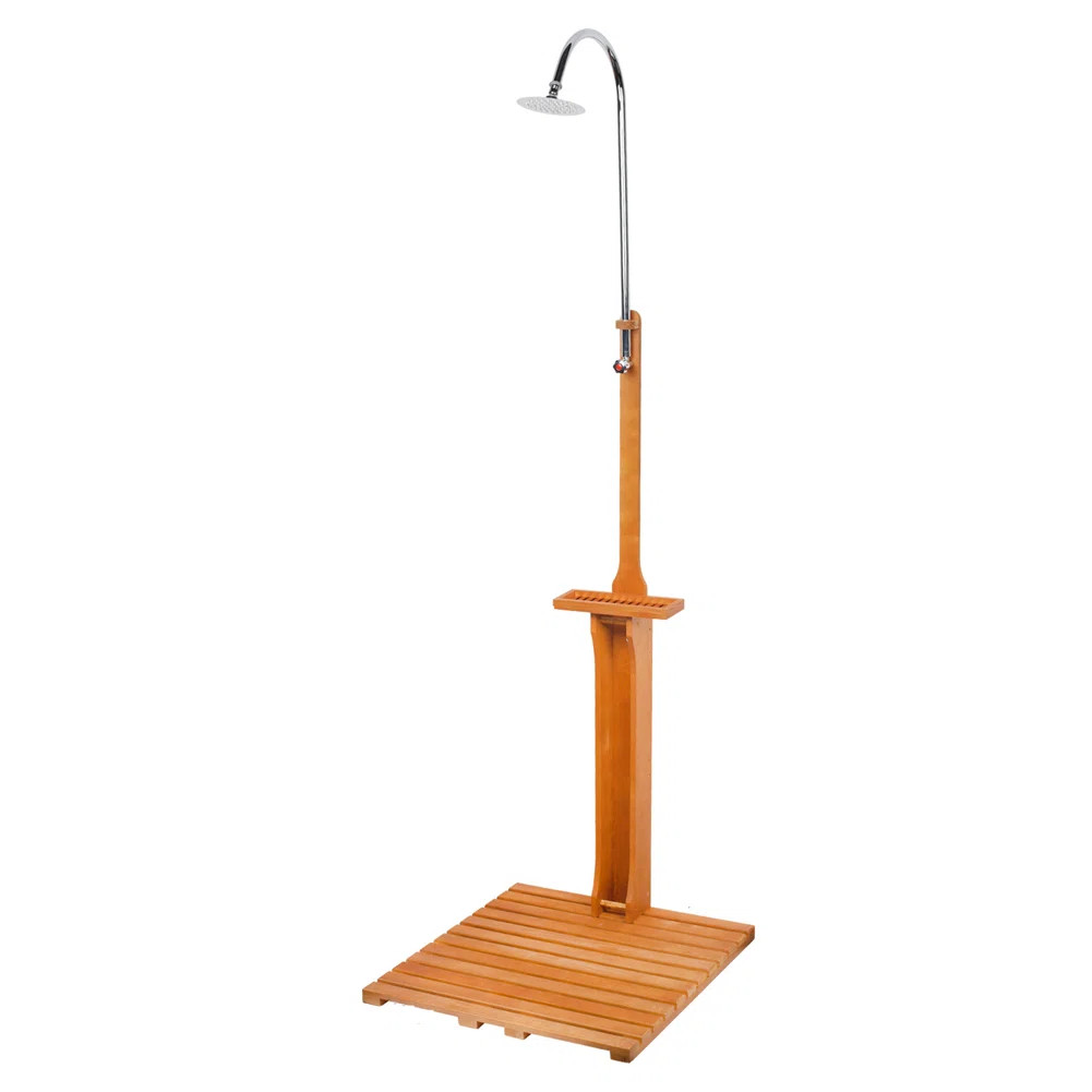 queta Solid Wood Shower Rack & Reviews | Wayfair | Wayfair North America