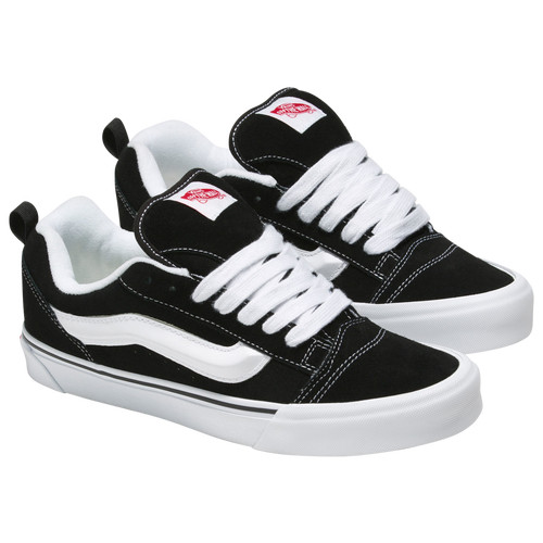 Vans Mens Vans Knu Skool - Mens Skate Shoes Black/True White Size 7.5 | Champs Sports