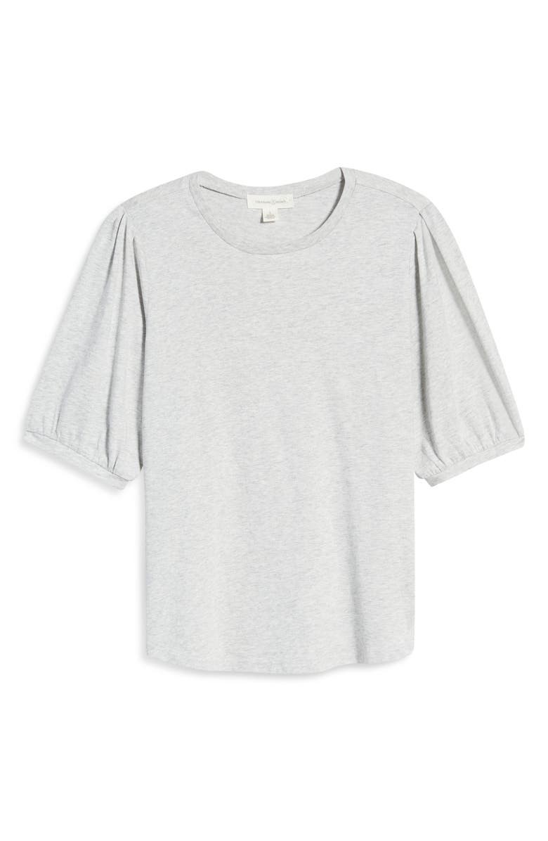 Cotton Blend Puff Sleeve Top | Nordstrom