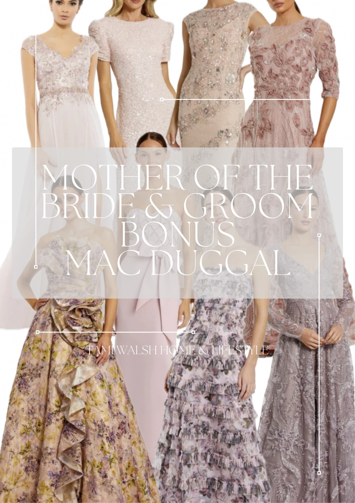 Are you looking for a mother of the bride or mother of the groom dress that is NOT matronly, flattering, and fun in the PINK OR PURPLE color family? Look no further than these beautiful gowns that I found at @macduggal today. We are in the middle of a “mother of” dress search on my page looking through all of the color families. This is a BONUS POST for the purple and pink series. 

Follow for dresses but stay for the fun! I’m your 50ish best friend! 🍾



#LTKWedding