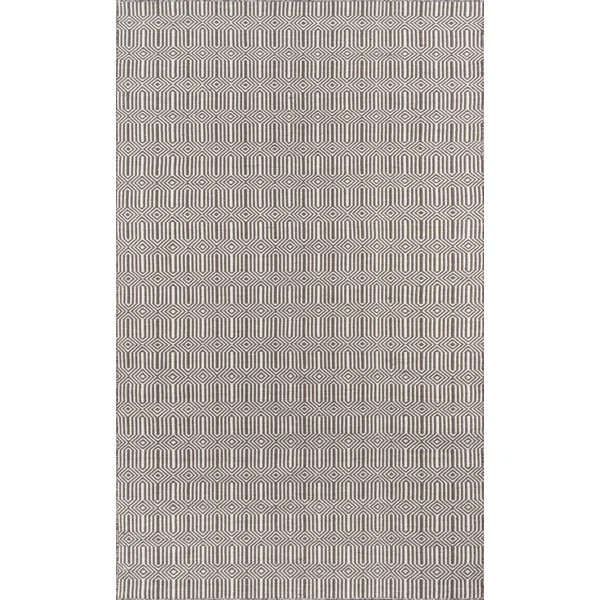 Newton Holden Handwoven Flatweave Brown Area Rug | Wayfair North America