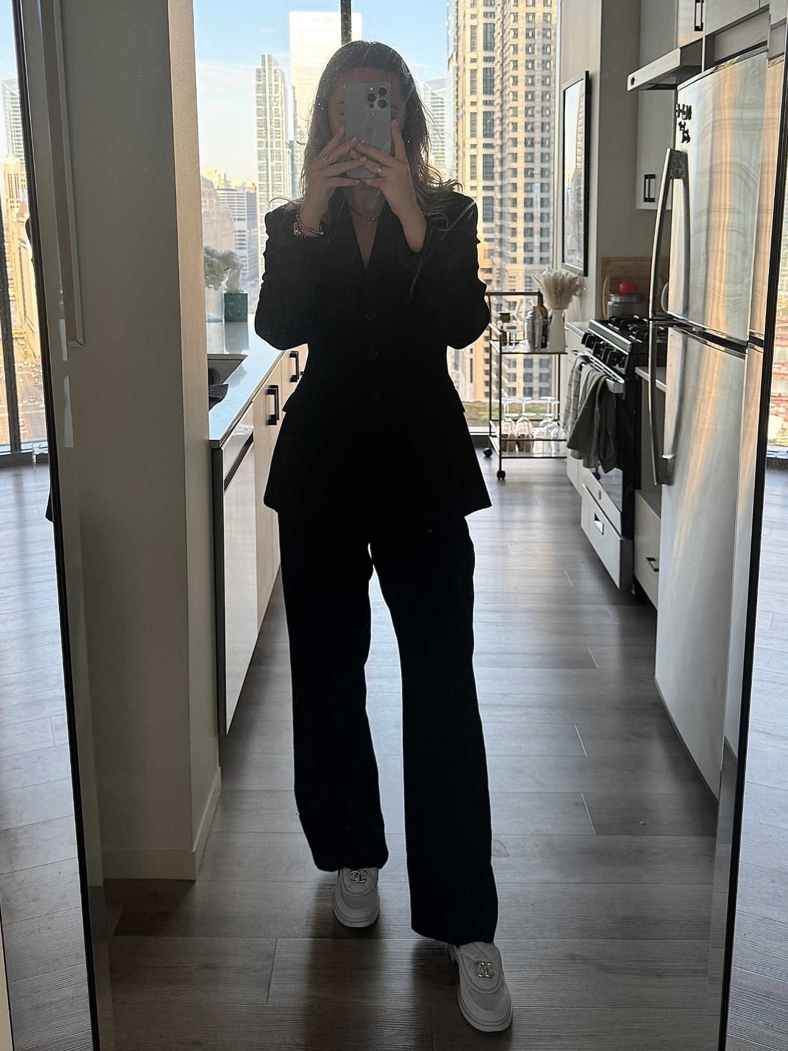 Work outfit of the day. The denim Chanel loafers LTK workwear
office outfit
business casual
workwear style
Chanel
Chanel loafers
Blazer
trousers

#LTKWorkwear #LTKShoeCrush #LTKStyleTip