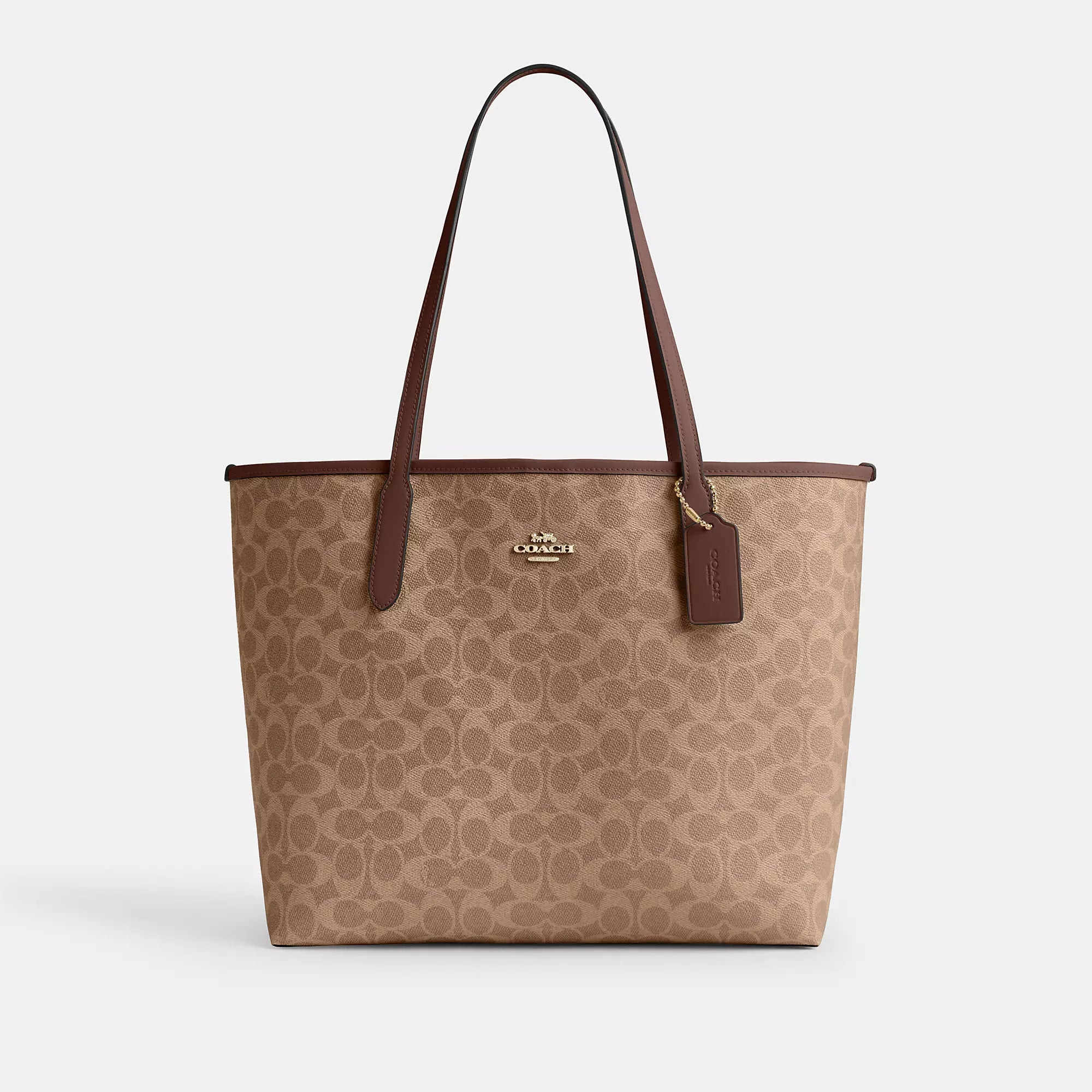 Coach Outlet City Tote Bag In Signature Canvas | Shop Simon