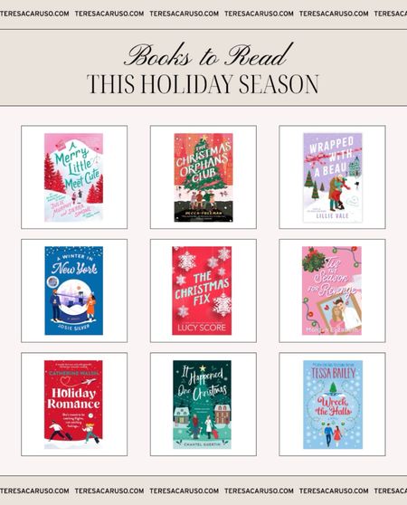 Books to read this holiday season! 

#LTKHoliday #LTKSeasonal
