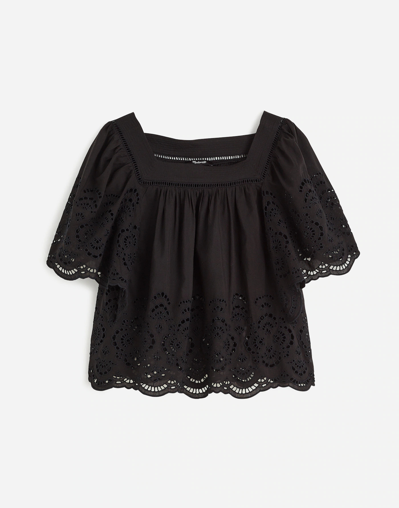 Flutter-Sleeve Top | Madewell | Madewell