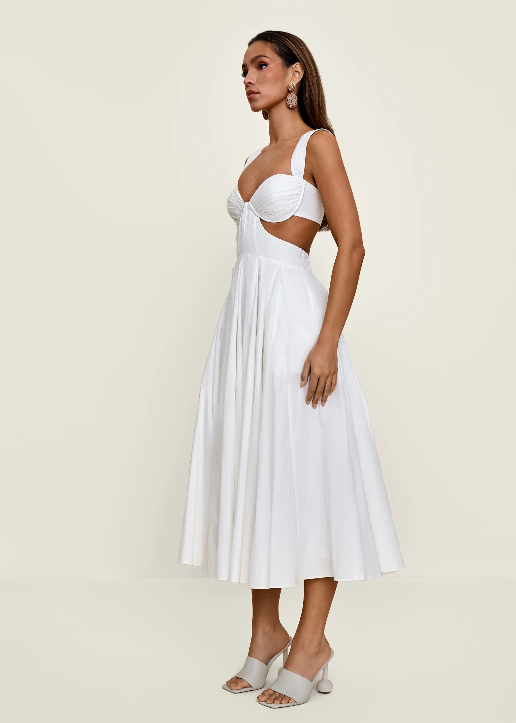 ANDREA IYAMAH ILORA DRESS - IVORY | ANDREA IYAMAH
