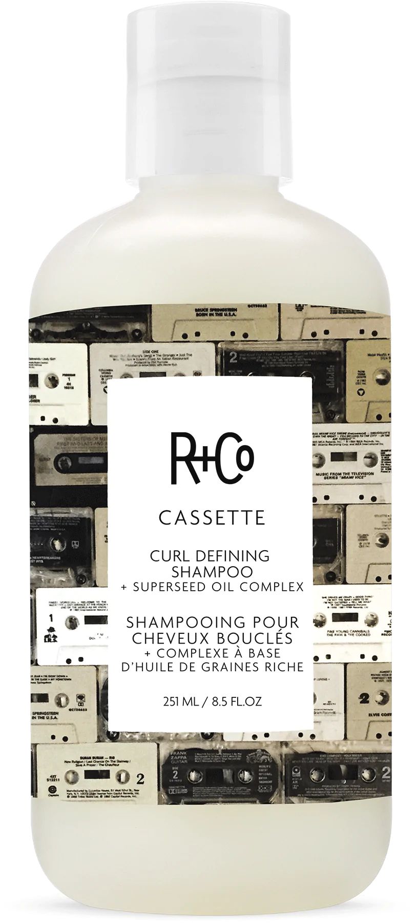 R+Co CASSETTE Curl Defining Shampoo + Superseed Oil Complex - 8.5 OZ | R+Co