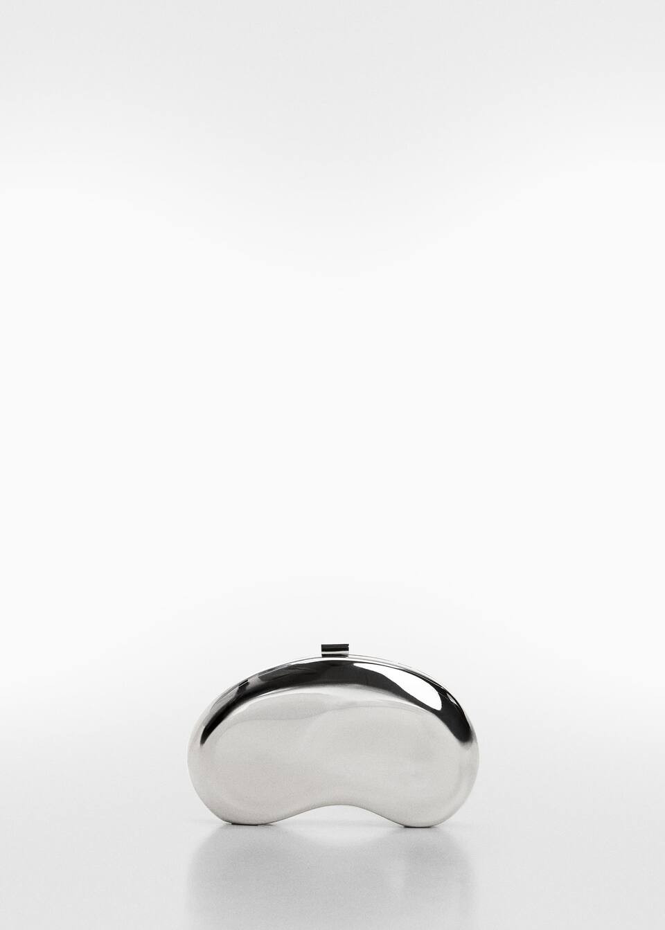 Metallic clutch bag -  Women | Mango United Kingdom | MANGO (UK)