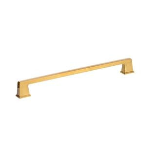 Richelieu Hardware 18 in. (457 mm) Aurum Brushed Gold Transitional Rectangular Appliance Pull BP8... | The Home Depot