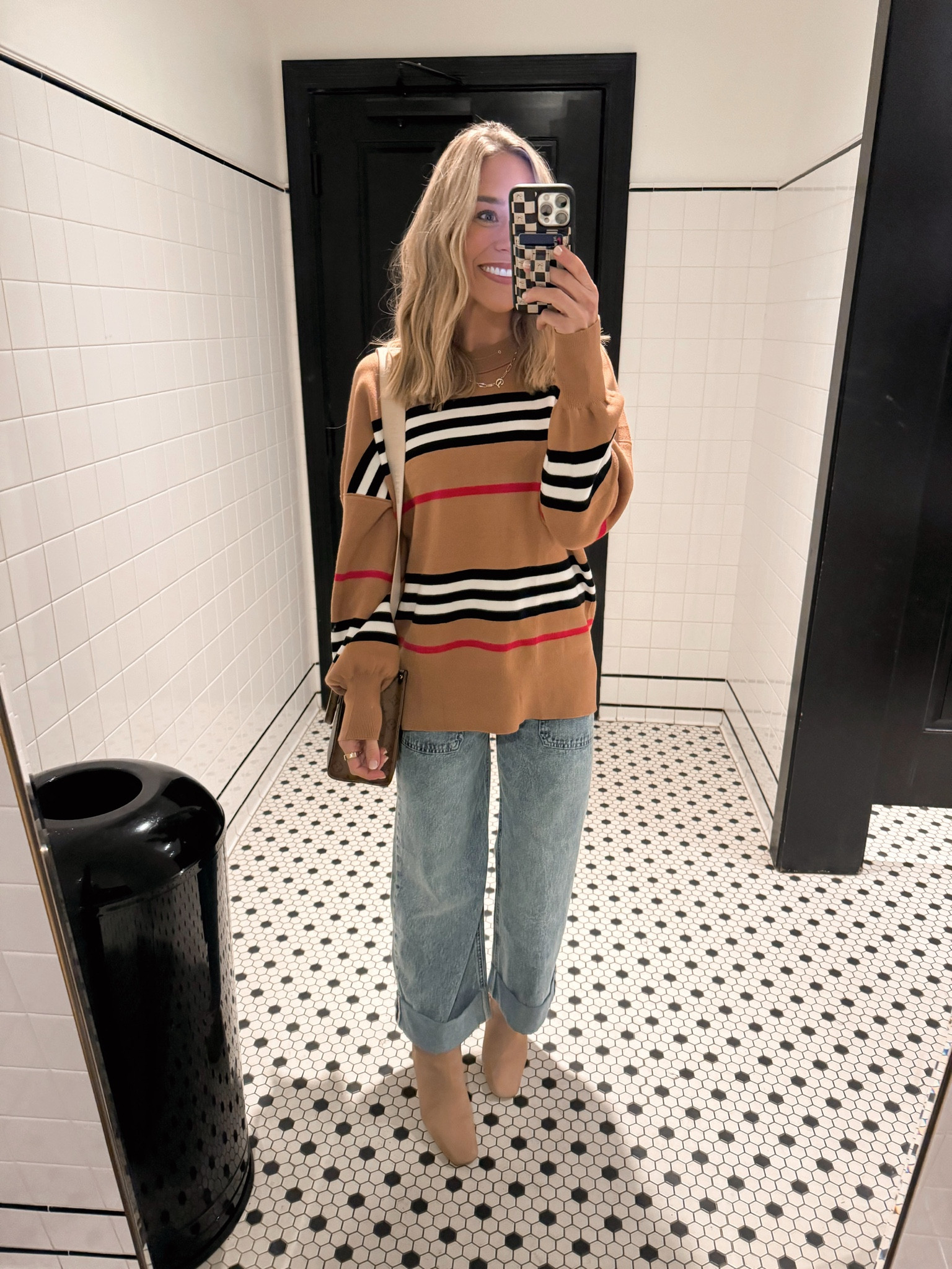 Date night fit🤎🎀✨ wearing a M in the sweater! Several colors / style options & it’s amazing quality! Love these jeans. Booties are old but I linked similar!

Winter style / Amazon fashion / date night inspo / neutrals / wide leg jeans / altard state / Holley Gabrielle / cute 

#LTKFindsUnder100 #LTKStyleTip #LTKFindsUnder50