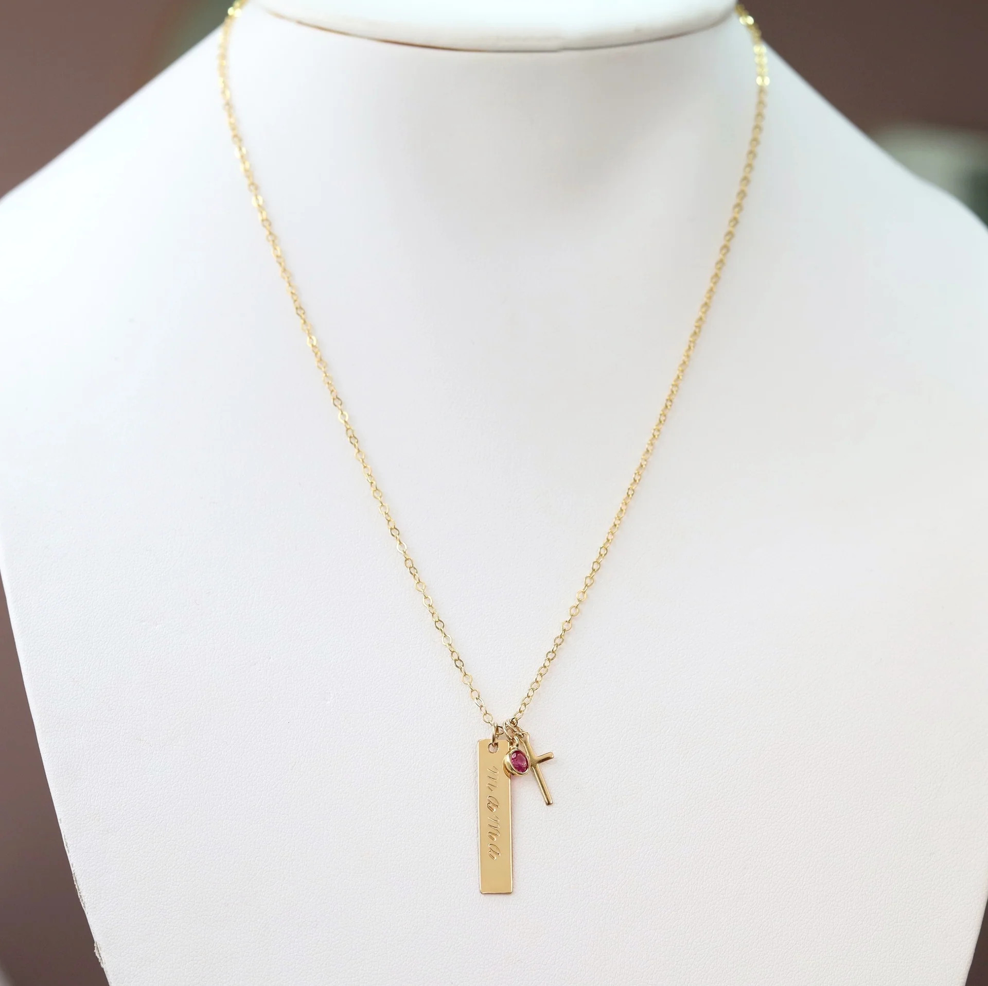 Momma's Lucky Charm Necklace by Paula Mazet | Taudrey