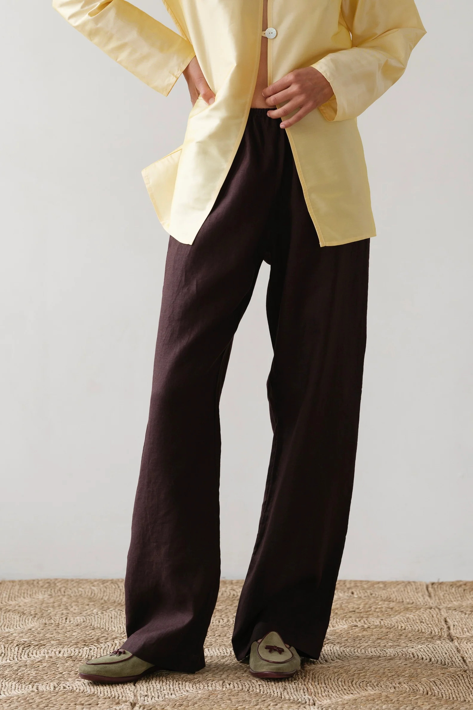 The Linen Simple Pant | DONNI.