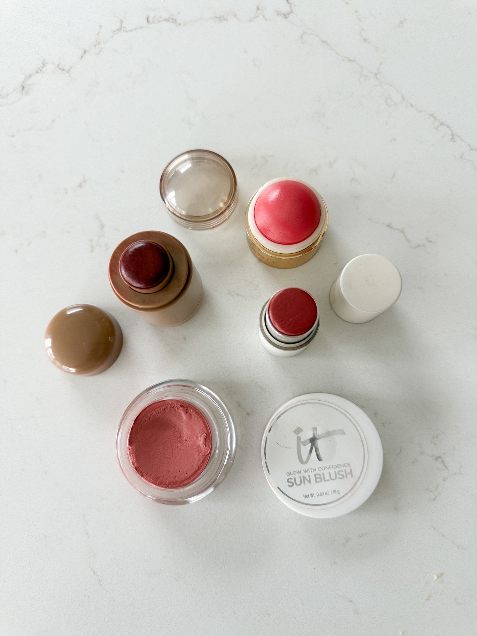 - Merit shade Lusitano ♥️
- Ilia shade Dreamer ✨
- Rhode shade Toasted Teddy 🧸
- It Cosmetics shade Sunlit 10 ☀️

#meritbeauty
#itcosmetics 
#rhode
#ilia

#LTKFindsUnder50 #LTKFindsUnder100 #LTKStyleTip

#LTKOver40 #LTKBeauty #LTKgrwm #LTKTravel #LTKSeasonal #LTKWorkwear #LTKWedding #LTKmomlife #LTKselfcare