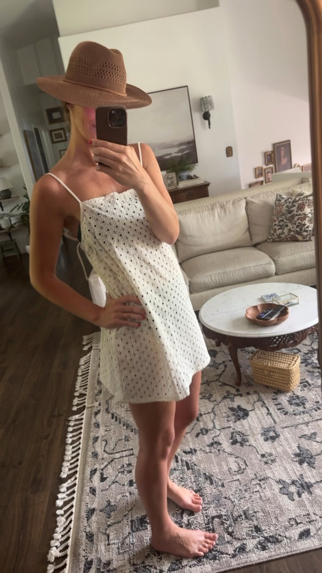 Swimsuit coverup but make it cute. // coverup: small / bikini top: medium / bikini bottoms: medium

#LTKSeasonal #LTKSaleAlert #LTKSwim