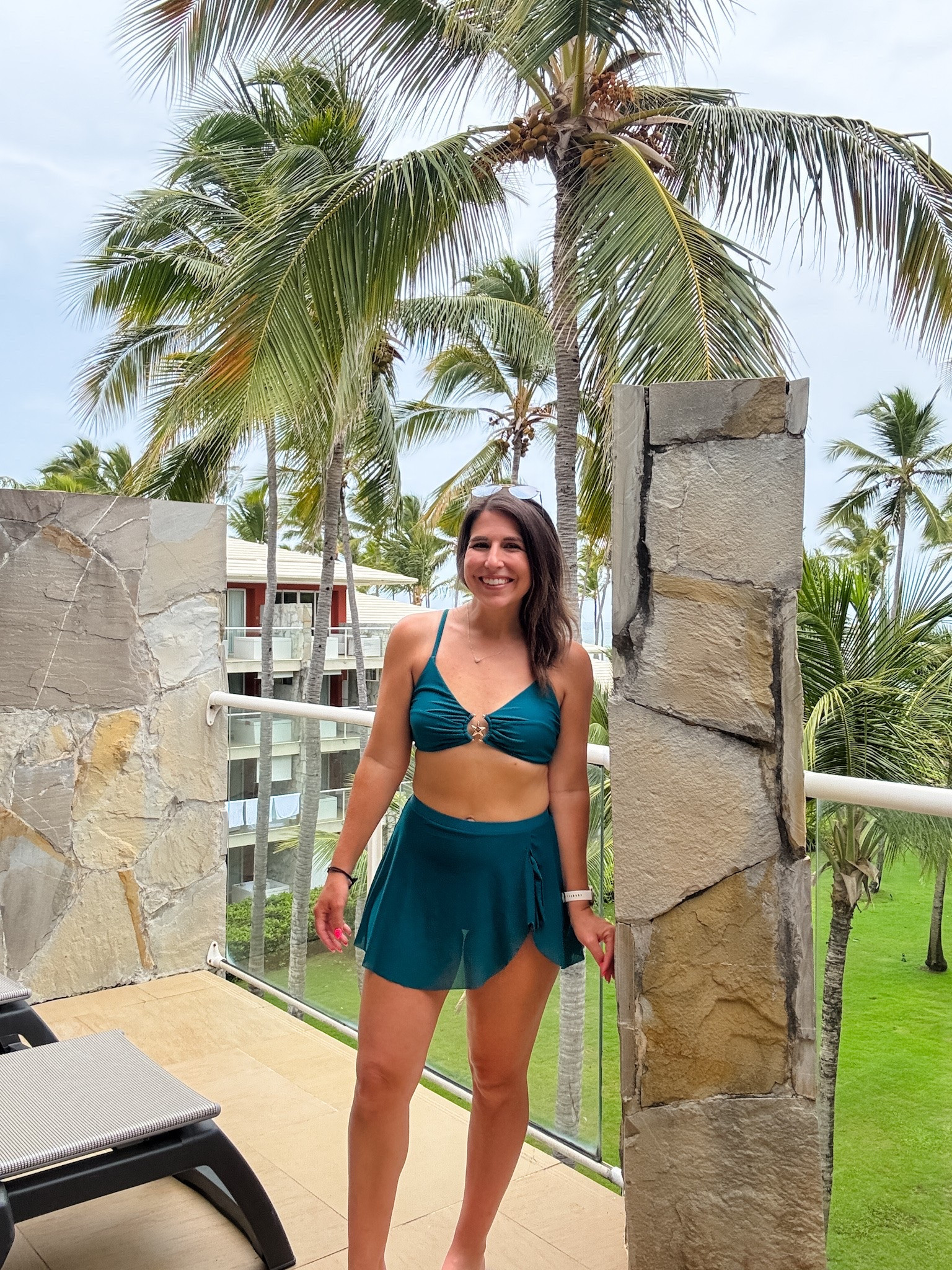 Such a cute bikini for a beach resort ! Higher waist, built in skirt, and cute gold star detail. I’m wearing a medium - TTS.

#LTKootd #LTKSwim #LTKTravel