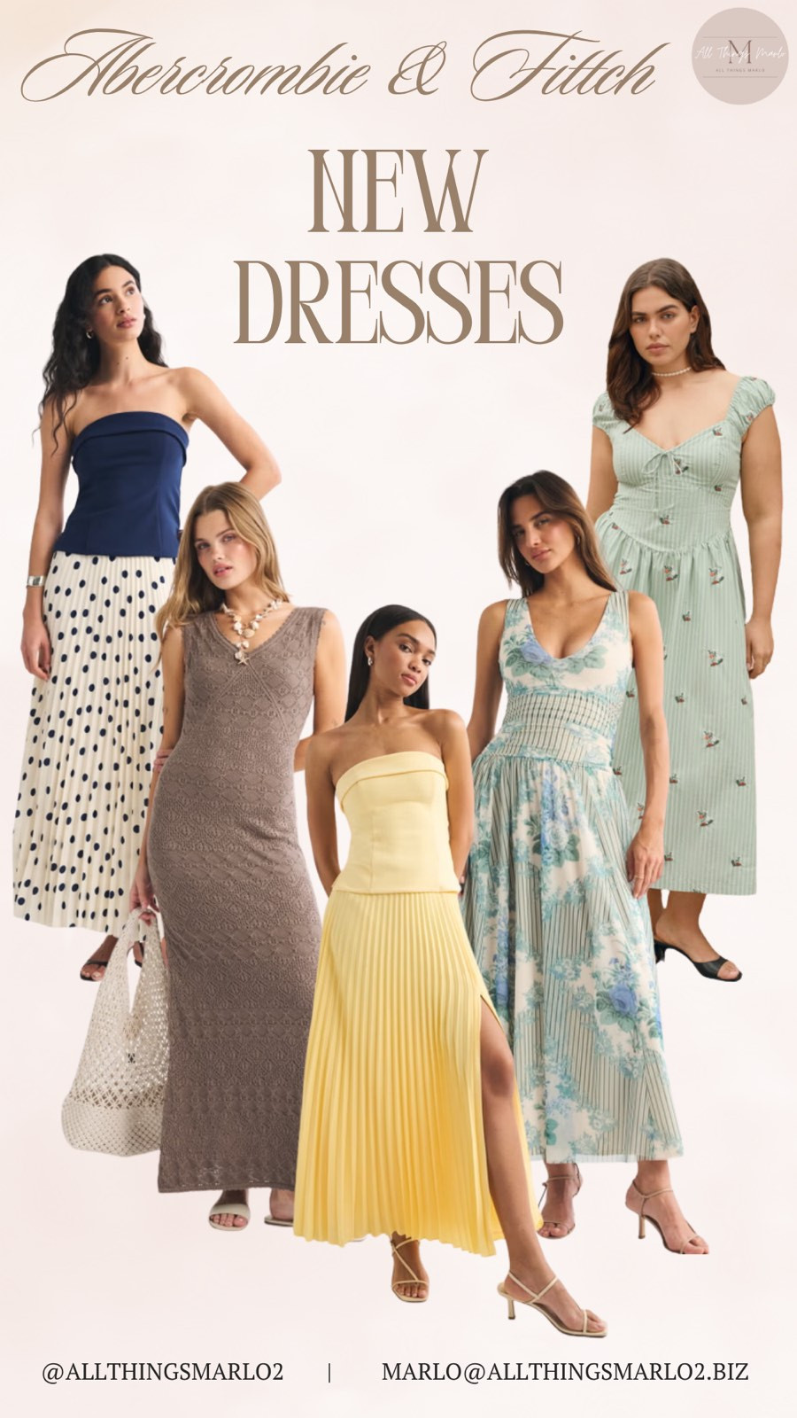 Abercrombie & Fitch new dresses 

 #LTKSeasonal #LTKWorkwear #LTKTravel