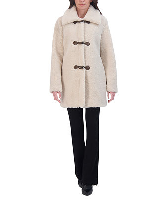 Laundry by Shelli Segal Women's Teddy Toggle Coat - Macy's | Macy's