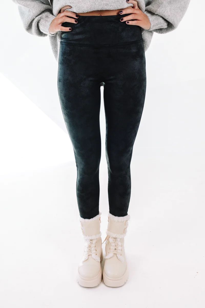 Not Much To Say Leggings - Black | The Impeccable Pig