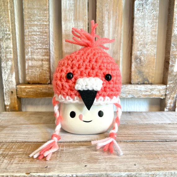 Marshmallow Mug Hat: Flamingo | Etsy | Etsy (US)