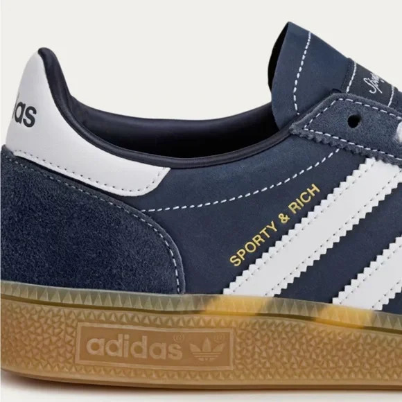 AADIDAS X SPORTY & RICH HANDBALL SPEZIAL - NIGHT INDIGO/FOOTWEAR WHITE/GUM | Poshmark