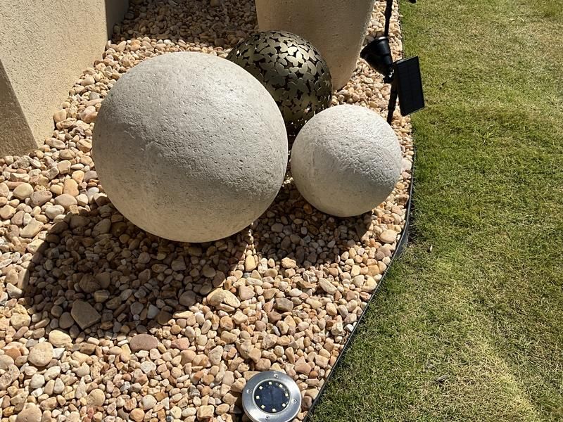 Suzanne Kasler Monde Volcanic Ash Outdoor Sphere | Ballard Designs, Inc.