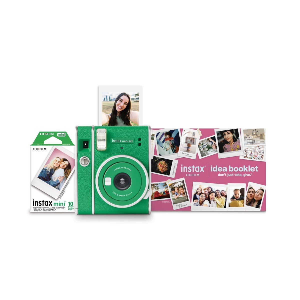Fujifilm Instax Mini 40 Bundle - Green - Hearth & Hand™ with Magnolia | Target