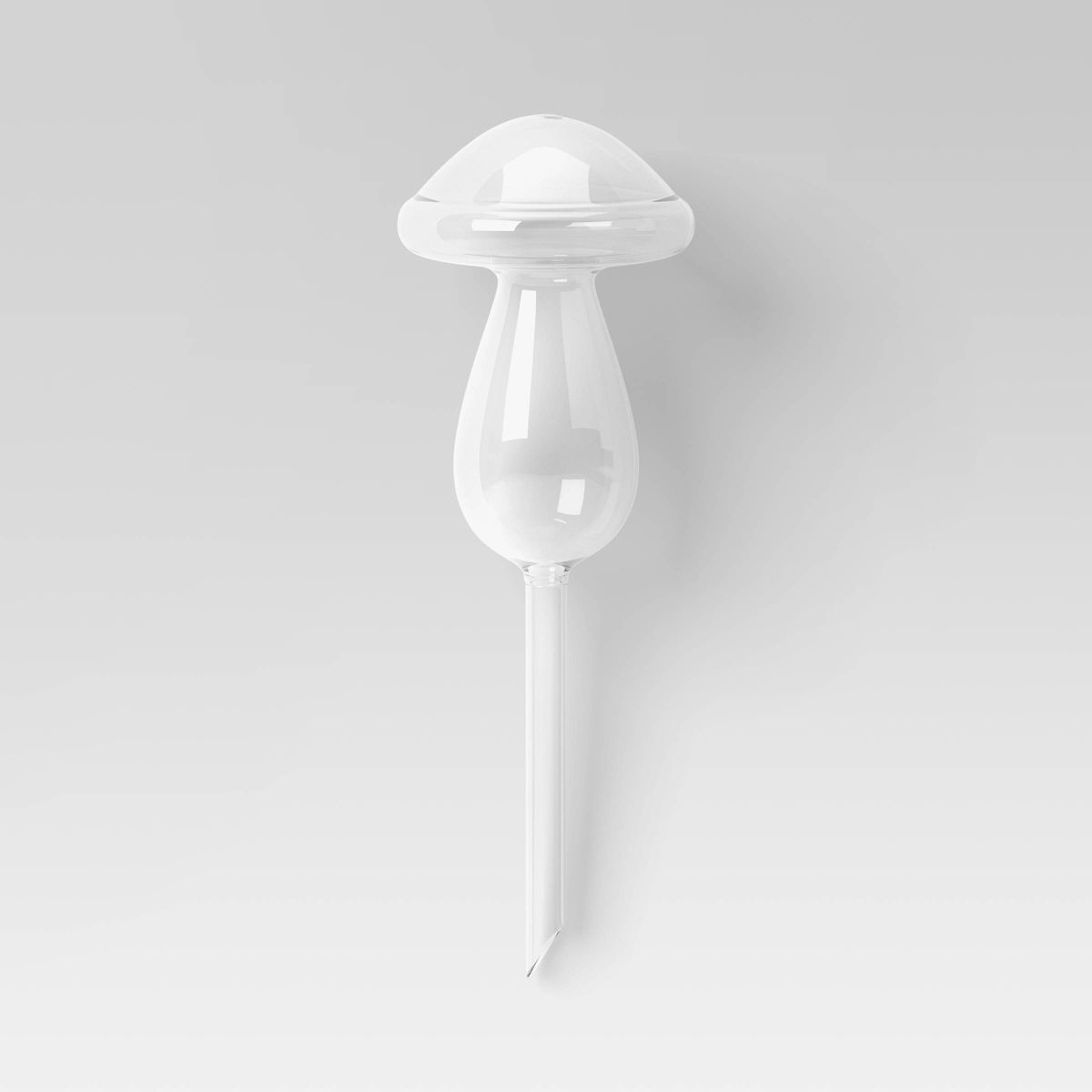 Outdoor Mushroom Shaped Glass Watering Orb Clear - Threshold™ | Target