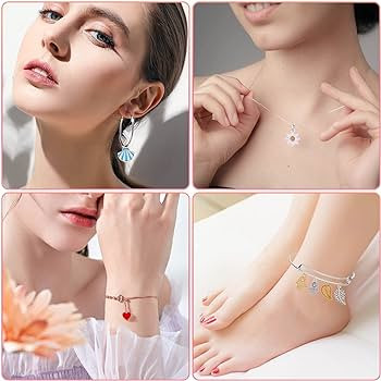 Mckanti 150PCS Bracelet Charms, Silver Bracelet Gold Plated Enamel Charms Pendants for Necklace B... | Amazon (US)