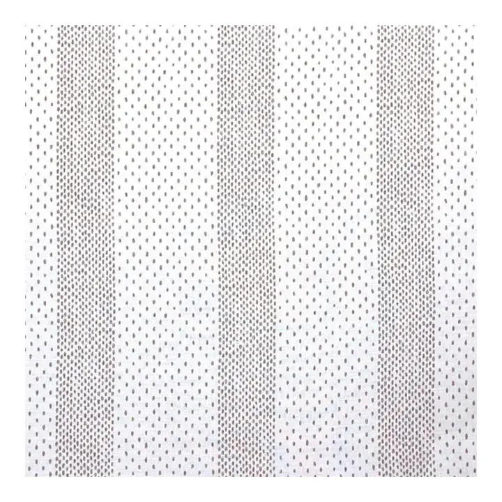 Sister Parish "Kinnicut Stripe" Fabric Brown on White - 7 Yards | Chairish