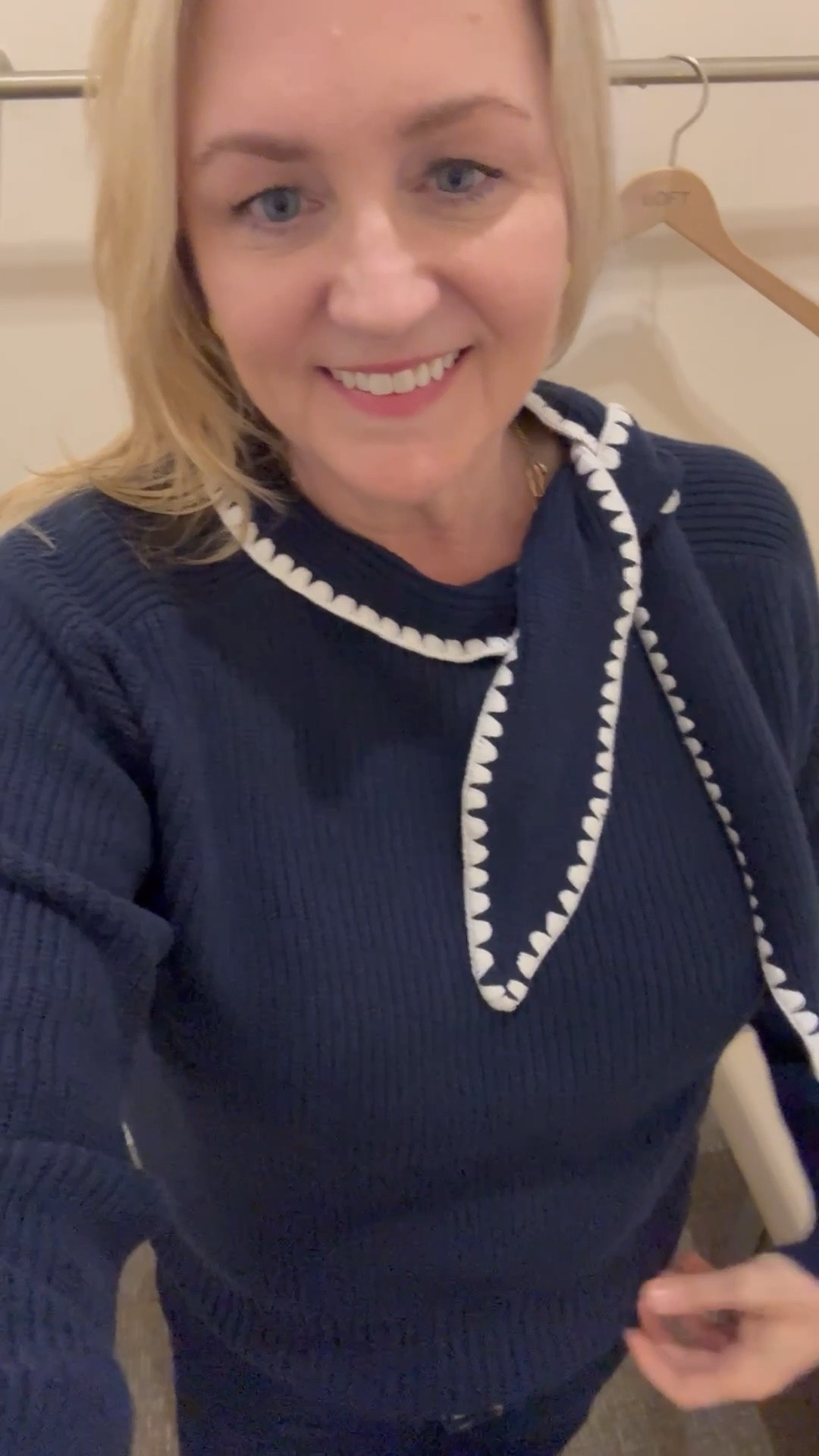 Cute sweater with tie neck detail only $25! Today, gift for her, winter outfit 

#LTKGiftGuide #LTKSeasonal #LTKHoliday