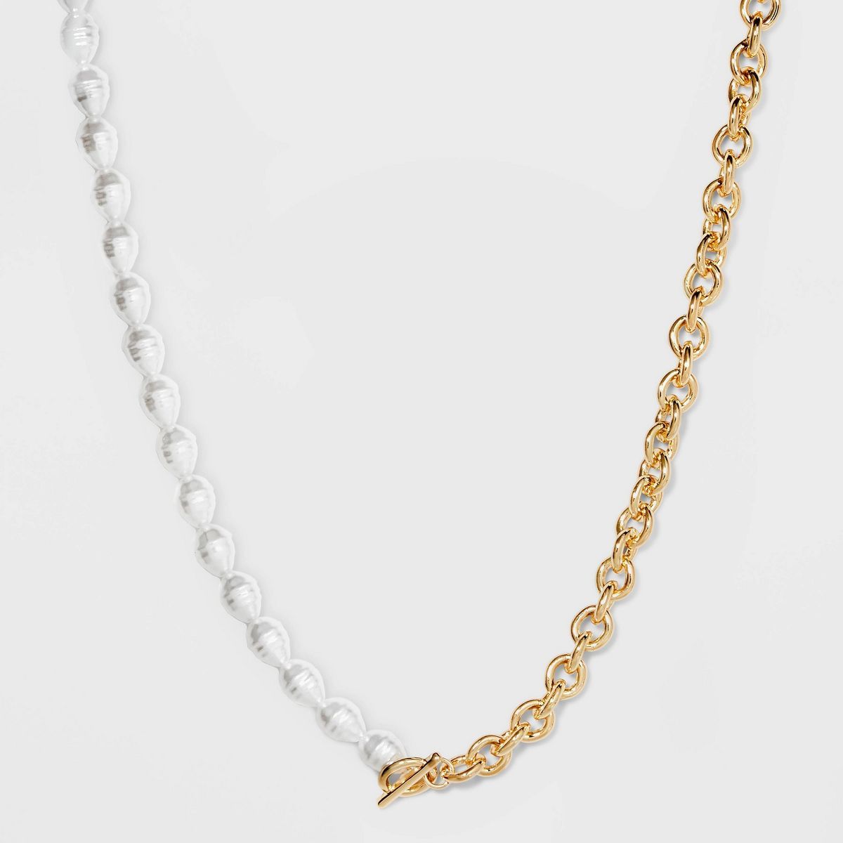 SUGARFIX by BaubleBar Gold and Pearl Necklace - Gold/White | Target