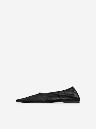 Mesh Ballerinas – Black – Women – ARKET GB | Arket UK