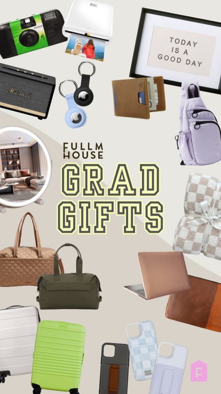 Gifts for Grads! There’s more information over on the blog - fullmhouse.com #graduationgifts #classof23