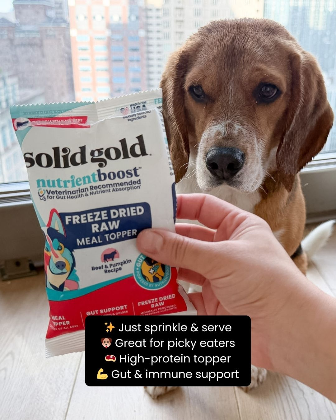 Upgrade your pup’s mealtime the easy (and nutritious) way 🐶✨ with this freeze dried raw meal topper for dog food! Packed with protein-rich, minimally processed goodness, it helps make every bowl more flavorful while supporting overall health and vitality 💖🐾. Perfect for picky eaters or adding a tasty boost to daily meals 👀✨. Trust me, this is one simple upgrade your dog will get excited for every time 💕

#dogfood #mealtopper #petnutrition #doghealth #furbaby #petparents #doglovers #healthypets #doglife #rawfeeding #dogcare #dailycare #petwellness #dogproducts #tastytreats #happyhealthy #petlove #ltkpets #ltkfinds #musthave #doginspo #petlifestyle #dogmom 

 
