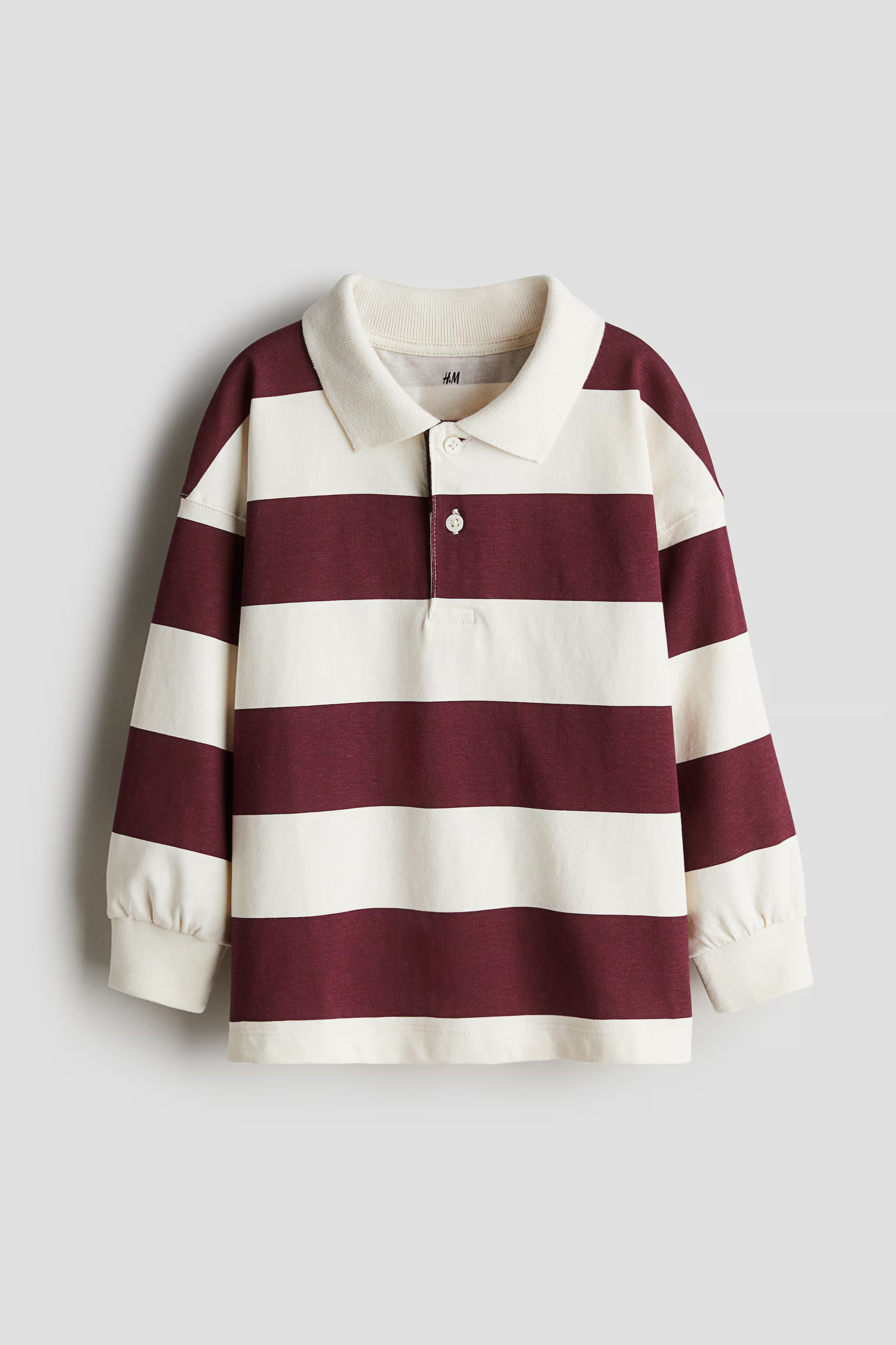 Cotton jersey rugby shirt | H&M (UK, MY, IN, SG, PH, TW, HK)