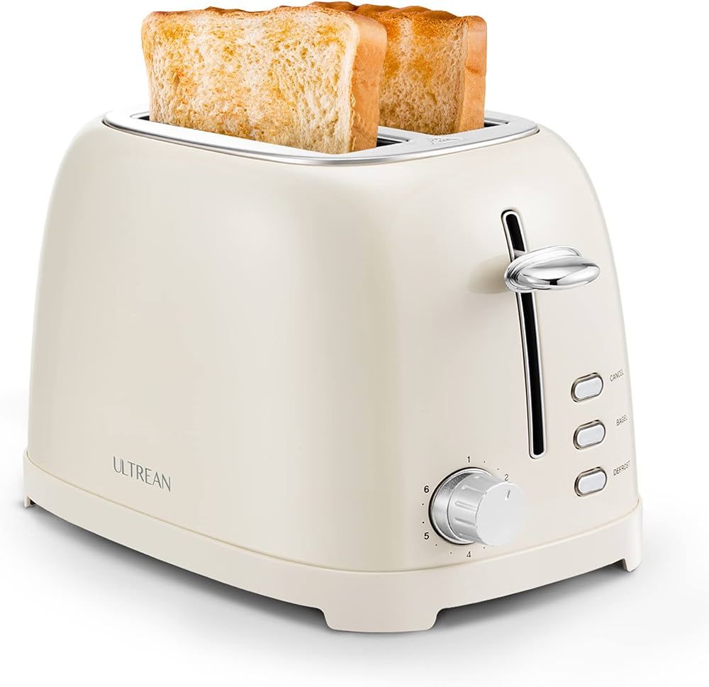 Ultrean Toaster 2 Slice with Extra-Wide Slot, Stainless Steel Toaster with Removable Crumb Tray, ... | Amazon (CA)