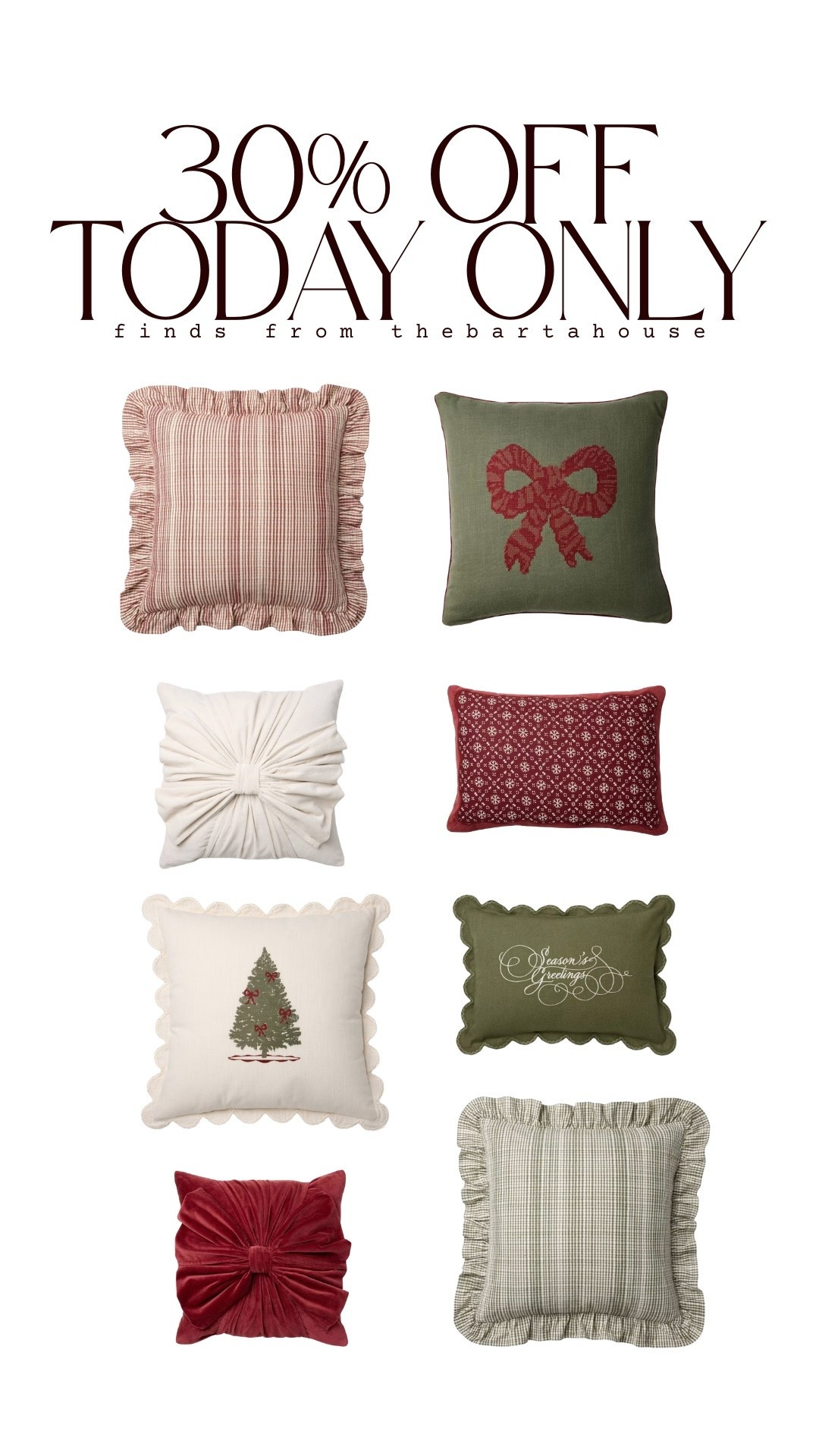 Wow! 30% off today in only! 🎯

#LTKSaleAlert #LTKHome #LTKHoliday