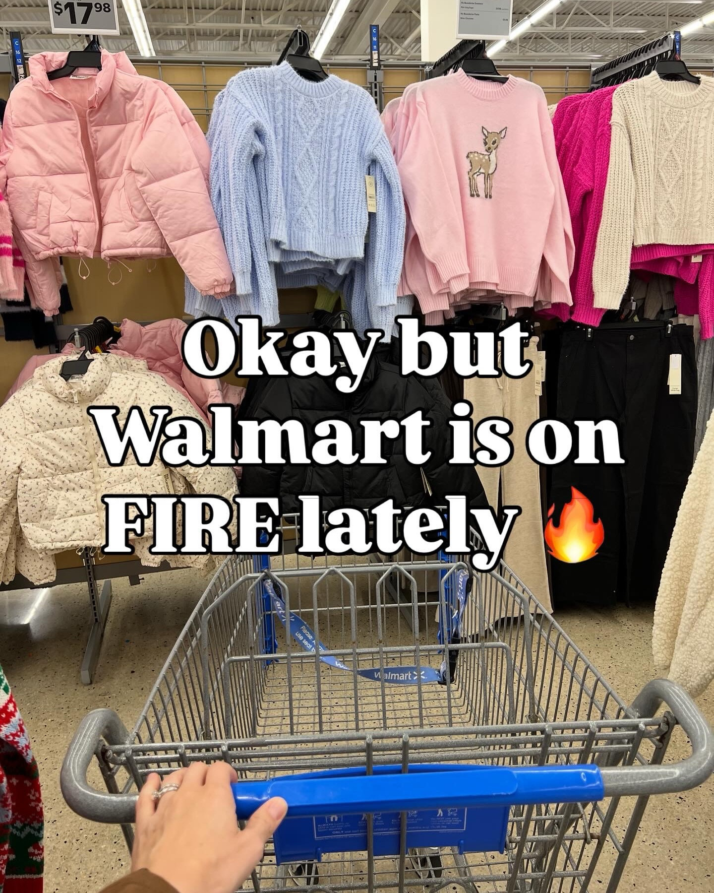 Great Walmart finds including teddy bear sweaters, Christmas sweaters, viral cow print fleece, cookie bars and holiday glassware, pretty blouses and more. #walmartfinds 

#LTKFindsUnder50 #LTKGiftGuide #LTKHoliday