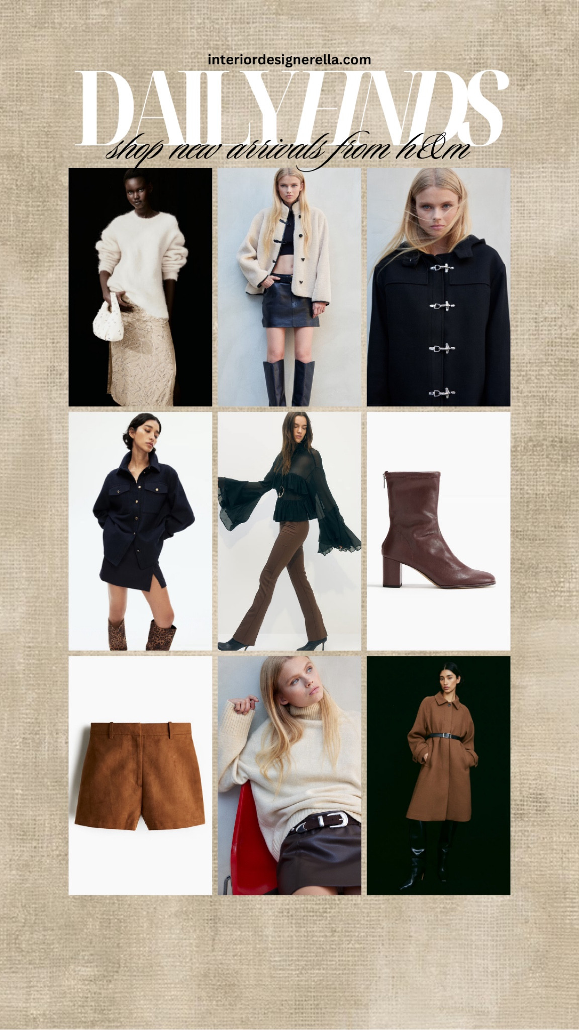 Check out these new arrivals for fall from H&M! Tap the images to shop! Xo!

#LTKStyleTip #LTKFindsUnder100 #LTKSeasonal