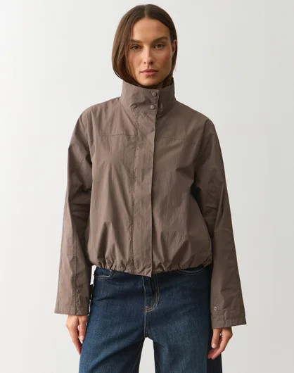 Funnel Neck Windbreaker Jacket | Glassons (Australia)