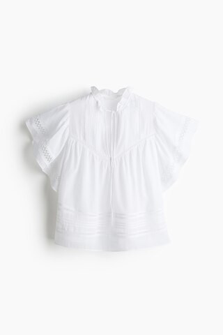 Tie-neck blouse | H&M (UK, MY, IN, SG, PH, TW, HK)