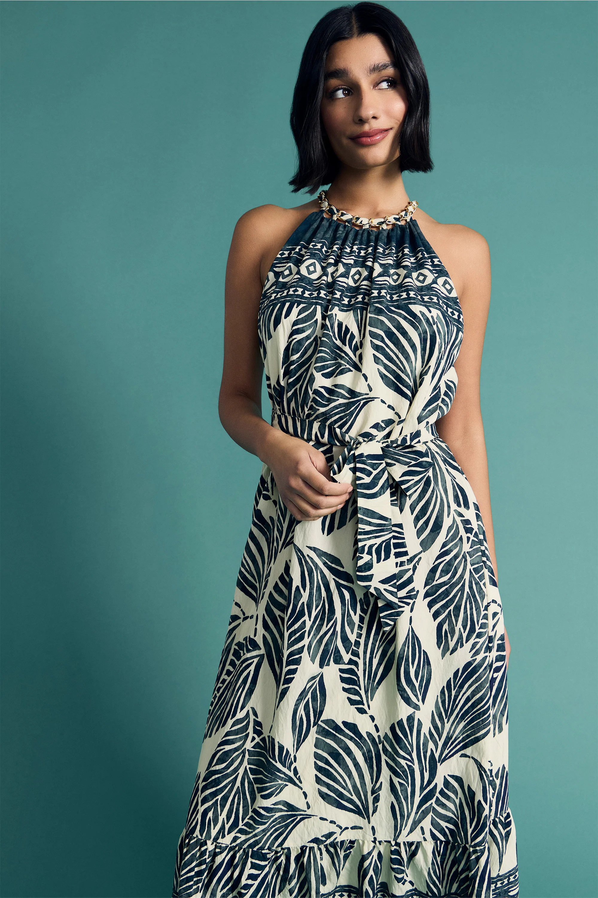 Trudy Halter Midi | Maggy London