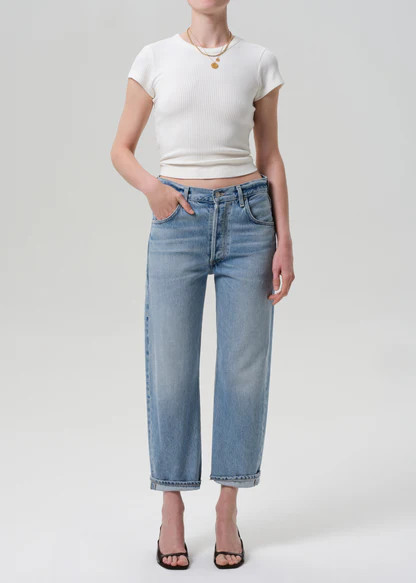 Dahlia Bow Leg Baby Roll in Ribbon | Citizens of Humanity