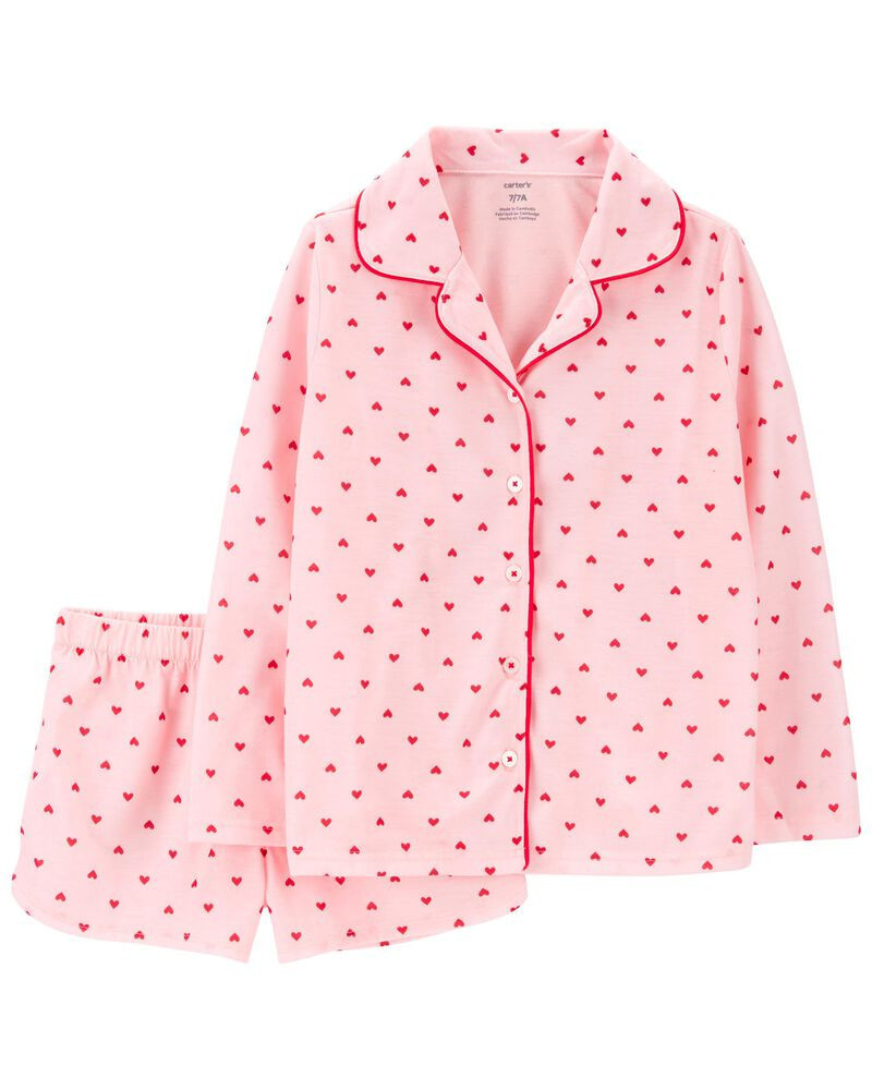 Kid 2-Piece Heart Coat-Style PJs | Carter's